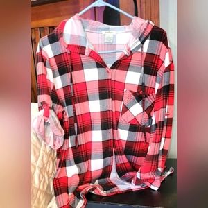 Women's Soft Flannel Hoodie